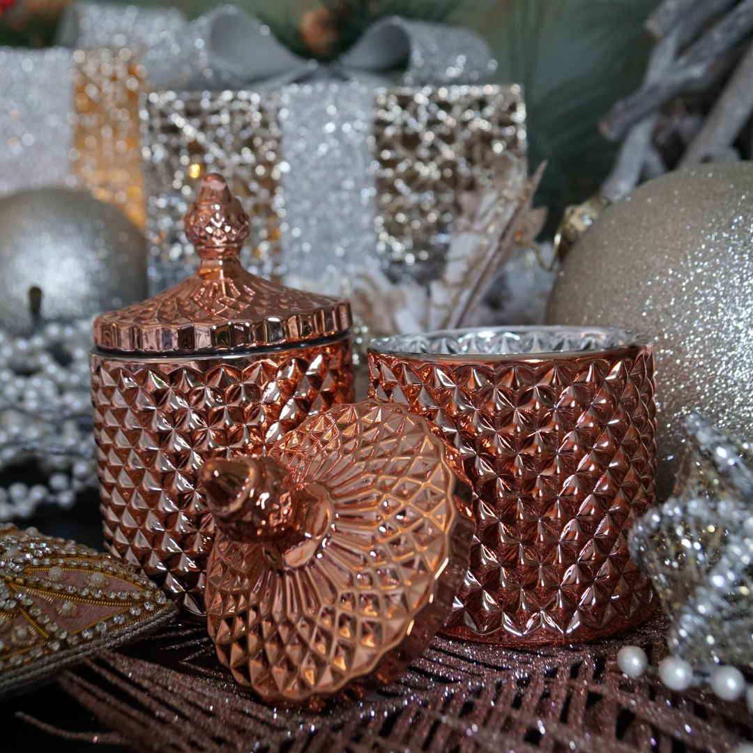 The Gingerbread House Luna Rose Gold Candle - 215g