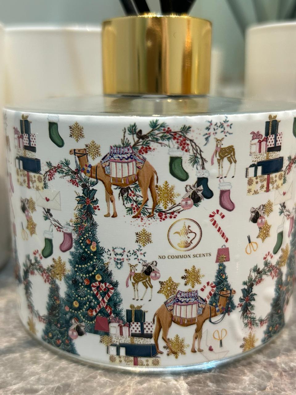 The Christmas Illustrated Reed Diffuser - 200ml