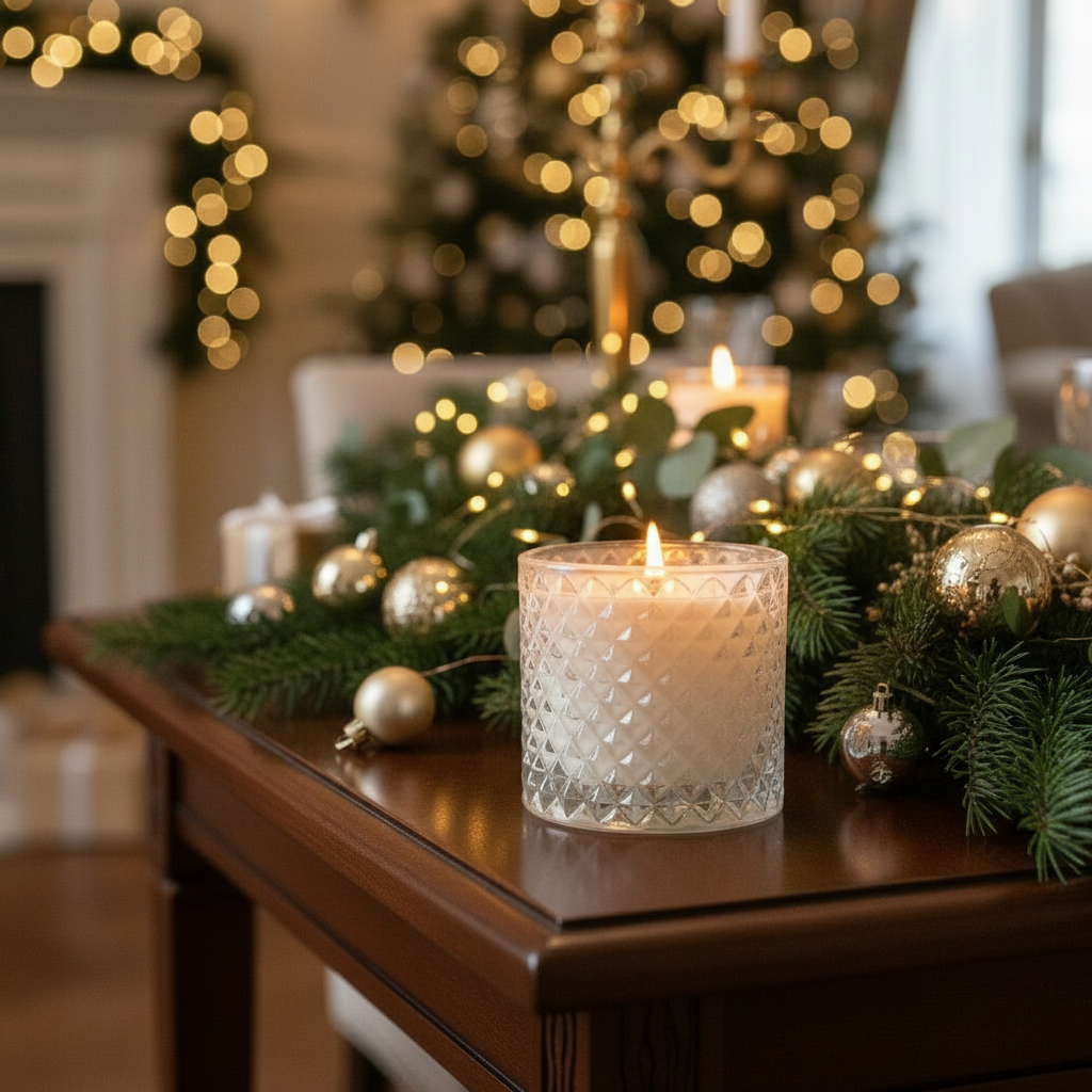 80's Tinsel Luna Crystal Candle - 215g