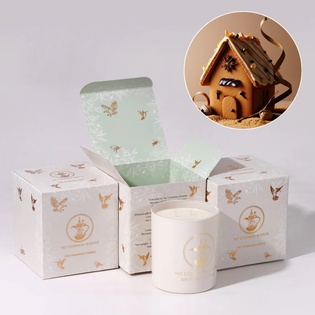 Travel Candle- The Gingerbread House- 160g